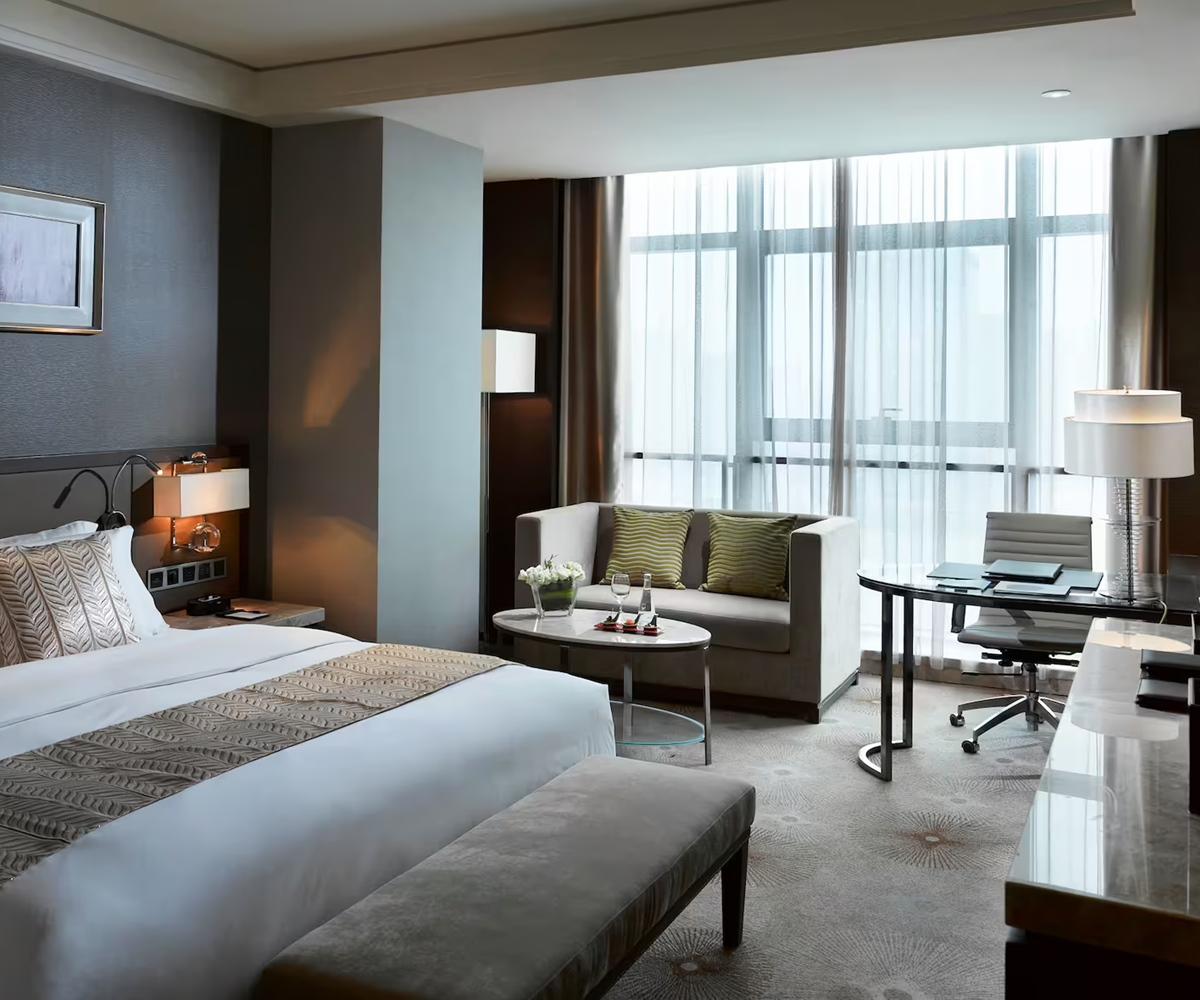 Melia Jinan Hotel Exterior foto